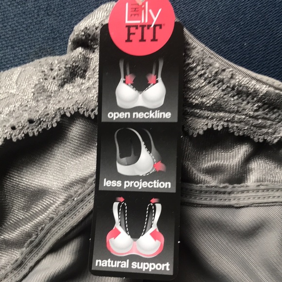 NWT Lilyette by Bali Minimizer Underwire Bra Style 428 Grey 36G - Picture 7 of 9